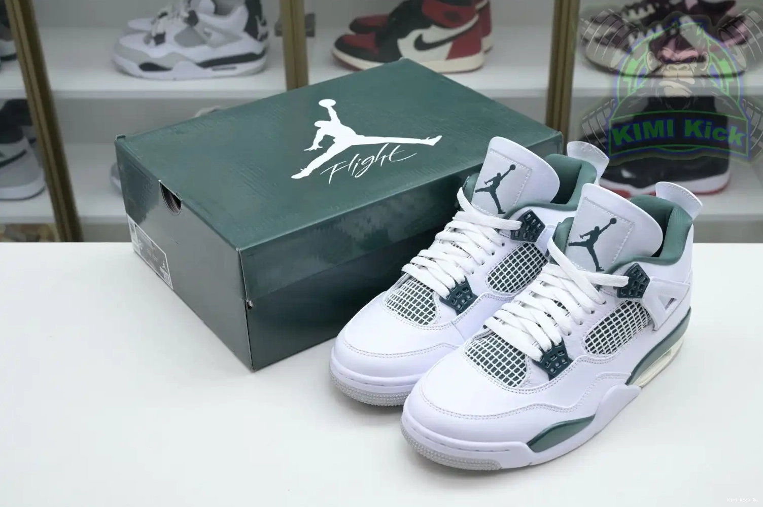 Green 4 Air Kimikick Oxidized Jordan 0812
